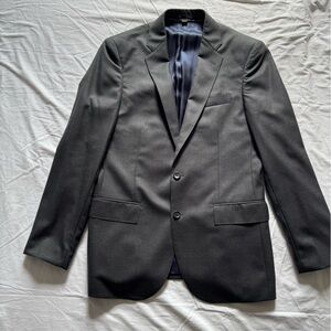 J. Crew Ludlow Suit in Charcoal Gray.